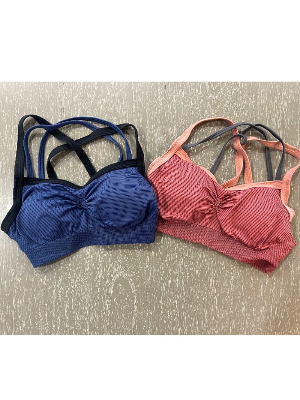 Set of 2 Calia by Carrie Underwood Inner Power Seamless Strappy Sports Bra